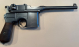 Mauser - C96 1912 m. Kasten, C96 M12 nummerngleiches Set m. Anschlagschaft - Broomhandle C96/12