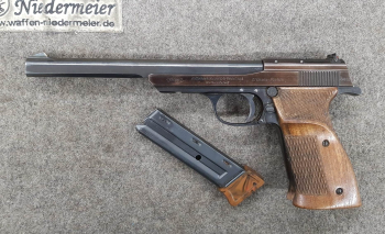 Walther - Olympia 1936 Scheibenpistole mit besonderer Widmung
